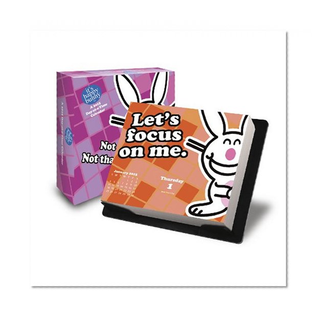 It's Happy Bunny 2015 Day-at-a-Time Box Calendar
