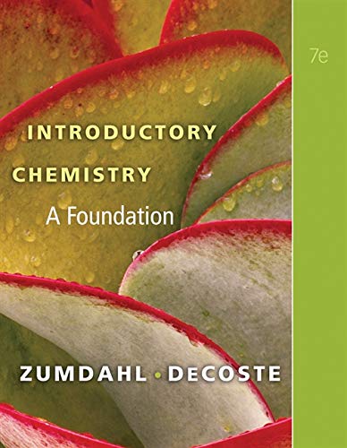 Book Cover Introductory Chemistry: A Foundation (Available Titles OWL)