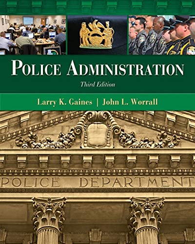 Book Cover Police Administration