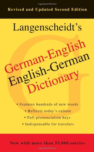 Book Cover German-English, English-German Dictionary, 2nd Edition