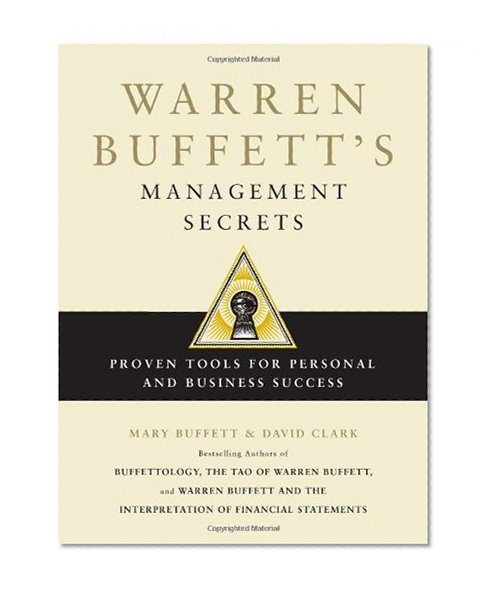 Book Cover Warren Buffett's Management Secrets: Proven Tools for Personal and Business Success