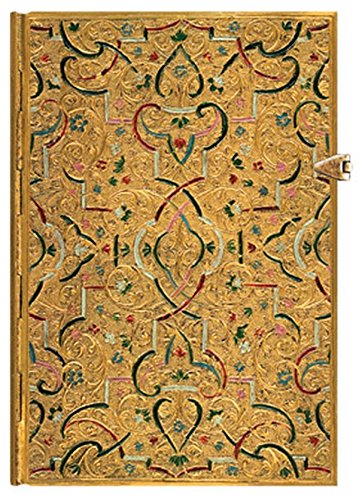 Book Cover Paperblanks Gold Inlay Midi Journal