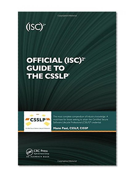 Book Cover Official (ISC)2 Guide to the CSSLP ((ISC)2 Press)