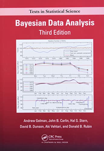 Book Cover Bayesian Data Analysis (Chapman & Hall/CRC Texts in Statistical Science)