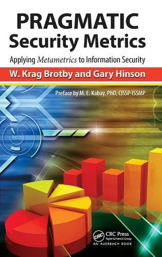 Book Cover PRAGMATIC Security Metrics: Applying Metametrics to Information Security