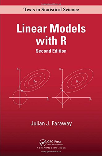 Book Cover Linear Models with R, Second Edition (Chapman & Hall/CRC Texts in Statistical Science)
