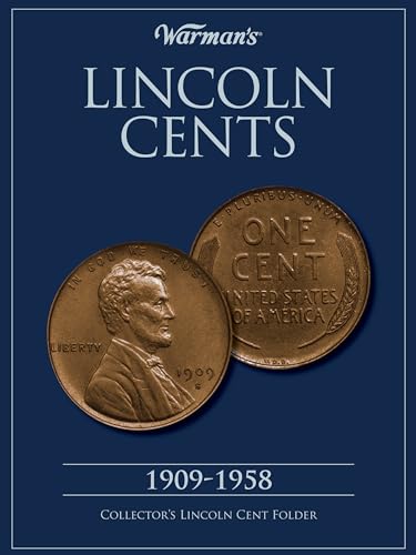 Book Cover Lincoln Cents 1909-1958 Collector's Folder (Warman's Collector Coin Folders)
