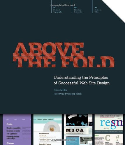 Book Cover Above the Fold: Understanding the Principles of Successful Web Site Design
