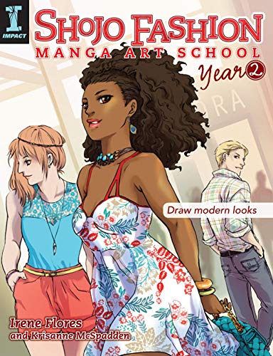 Book Cover Shojo Fashion Manga Art School, Year 2: Draw modern looks