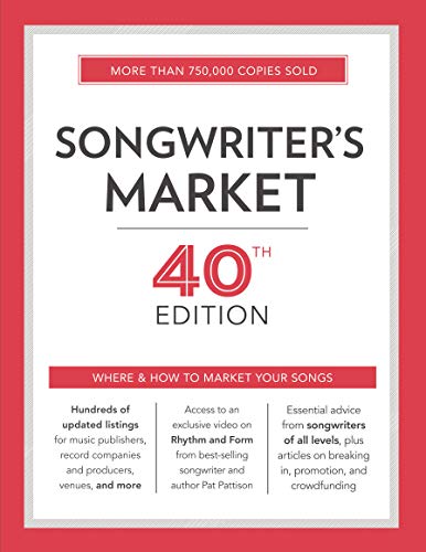 Book Cover Songwriter's Market 40th Edition: Where & How to Market Your Songs