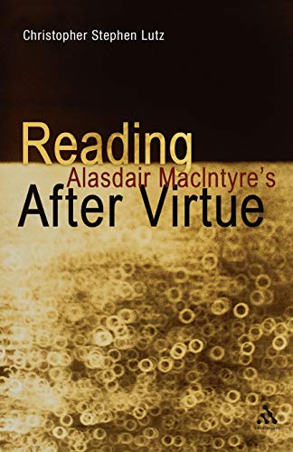 Book Cover Reading Alasdair MacIntyre's After Virtue