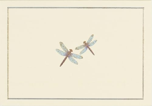 Book Cover Blue Dragonflies Note Cards (Stationery, Boxed Cards)