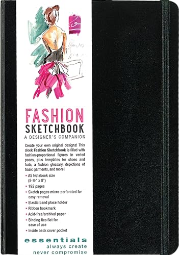 Book Cover Essentials Fashion Sketchbook (366 Figure Templates to create your own designs!) Fashion Sketchpad