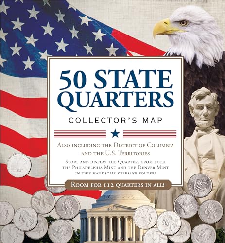 Book Cover 50 State Quarters Map