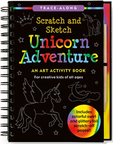 Book Cover Unicorn Adventure Scratch and Sketch: An Art Activity Book for Creative Kids of All Ages