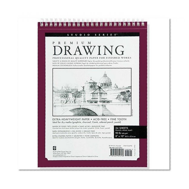 Book Cover Premium Drawing Pad 8'' X 10'' (Sketchbook, Sketch book) (Studio)