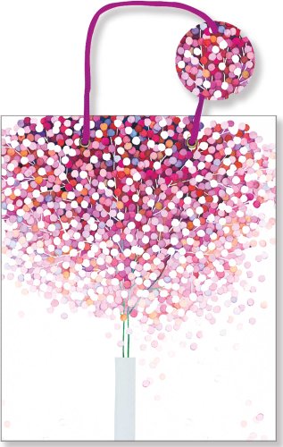 Book Cover Lollipop Tree Gift Bag