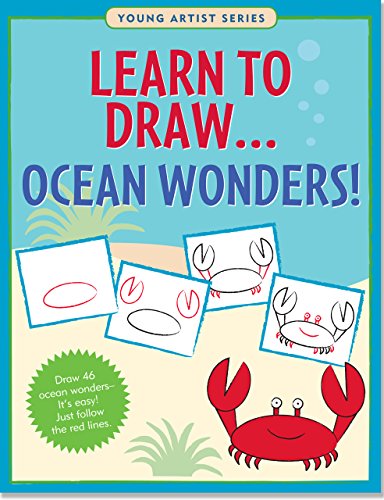 Book Cover Learn To Draw Ocean Wonders! (Easy Step-by-Step Drawing Guide) (Young Artist)
