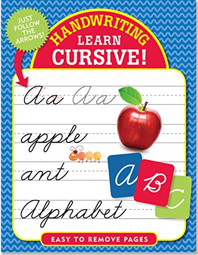 Book Cover Handwriting: Learn Cursive! (Letter Tracing, Practice)