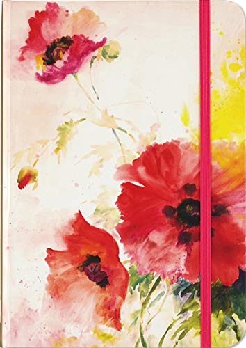 Book Cover Watercolor Poppies Journal (Diary, Notebook)