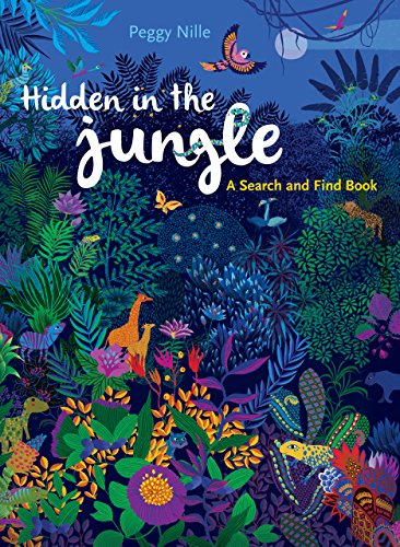 Book Cover Hidden in the Jungle - A Search and Find Book