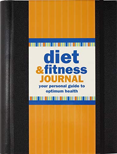 Book Cover Diet & Fitness Journal (3rd Edition, now with removable cover band!)