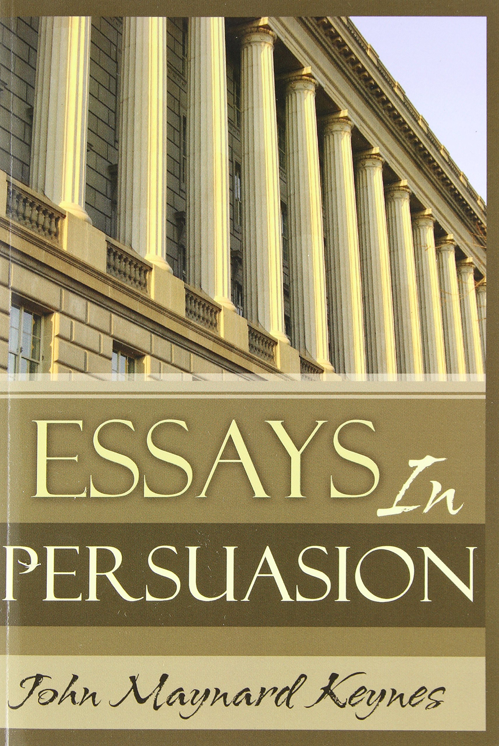Book Cover Essays In Persuasion