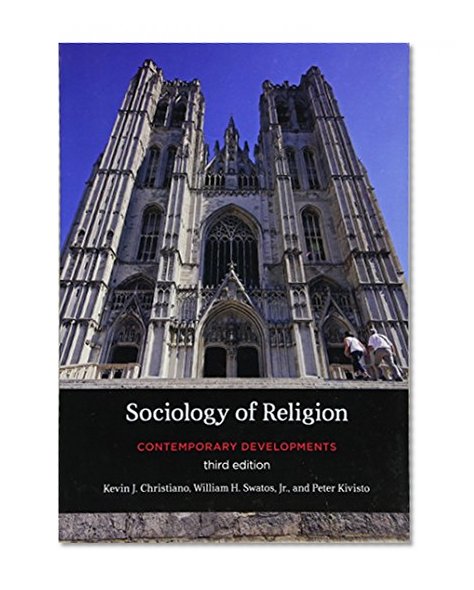 Book Cover Sociology of Religion: Contemporary Developments
