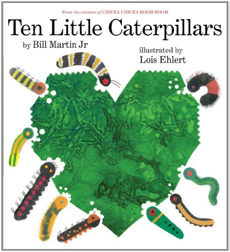 Book Cover Ten Little Caterpillars