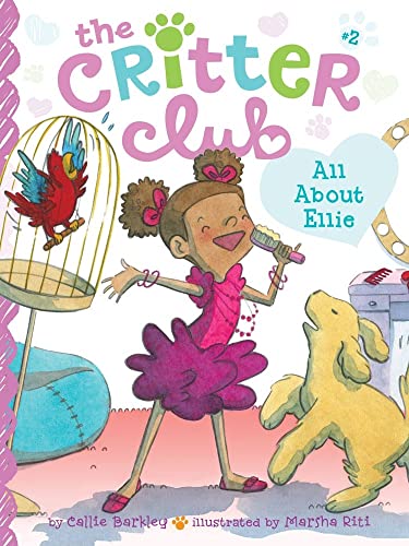 Book Cover All About Ellie (2) (The Critter Club)