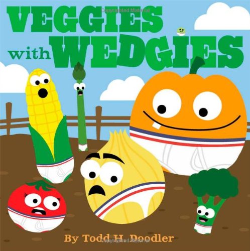 Book Cover Veggies with Wedgies