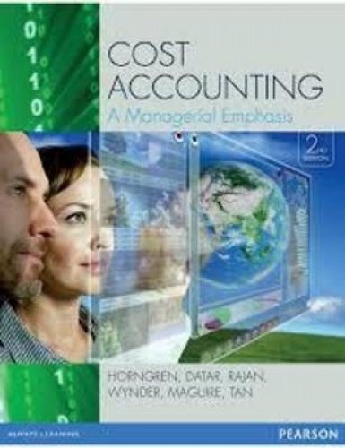 Book Cover Cost Accounting