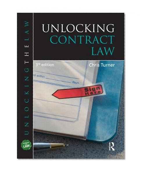 Book Cover Unlocking Contract Law (Unlocking the Law)