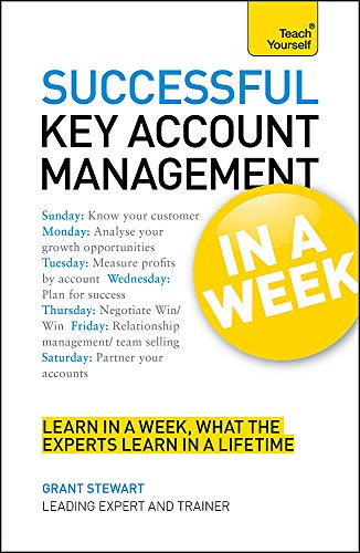 Book Cover Successful Key Account Management In a Week A Teach Yourself Guide