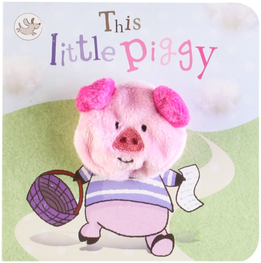 Book Cover This Little Piggy Finger Puppet Book (Little Learners)
