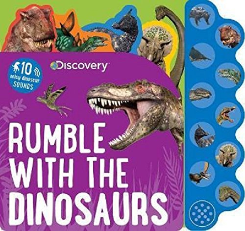 Book Cover Discovery Kids Dinosaurs Rumble Sound Book (Discovery 10 Button)