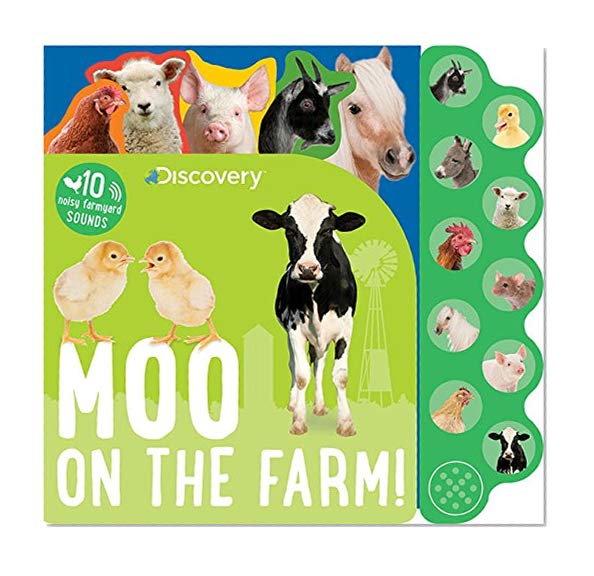Book Cover Discovery Kids Moo on the Farm (Discovery 10 Button)