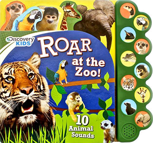 Book Cover Discovery Kids Roar at the Zoo Sound Book (Discovery 10 Button)