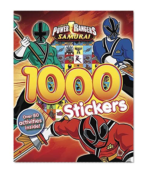 Book Cover Power Rangers 1000 Stickers