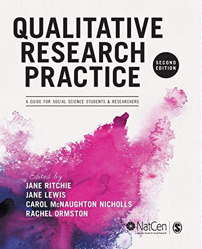 Book Cover Qualitative Research Practice: A Guide for Social Science Students and Researchers