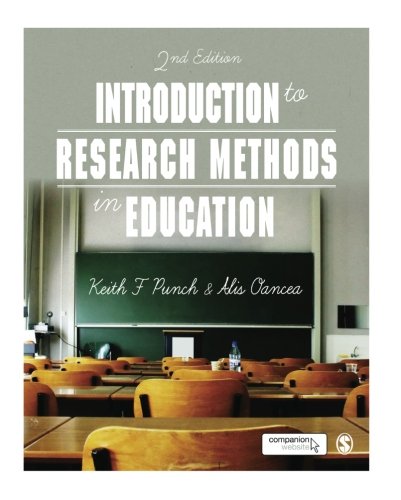 Book Cover Introduction to Research Methods in Education