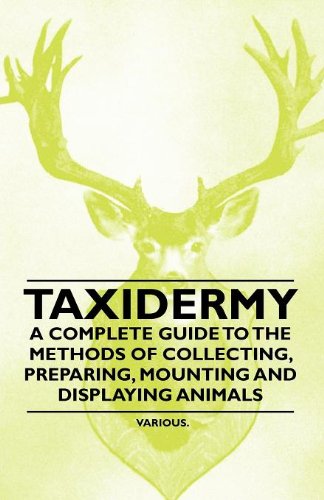 Taxidermy - A Complete Guide to the Methods of Collecting, Preparing, Mounting and Displaying Animals