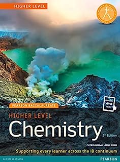 Book Cover Chemistry, Higher Level, for the IB Diploma (Student Book with eText Access Code) (Pearson Baccalaureate) (2nd Edition) (Pearson International Baccalaureate Diploma: International E)