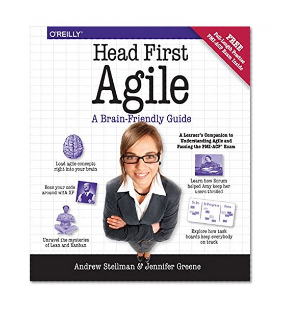 Book Cover Head First Agile: A Brain-Friendly Guide to Agile and the PMI-ACP Certification