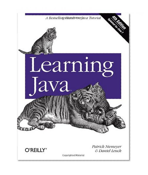 Book Cover Learning Java: A Bestselling Hands-On Java Tutorial