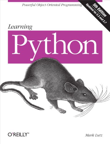 Book Cover Learning Python, 5th Edition