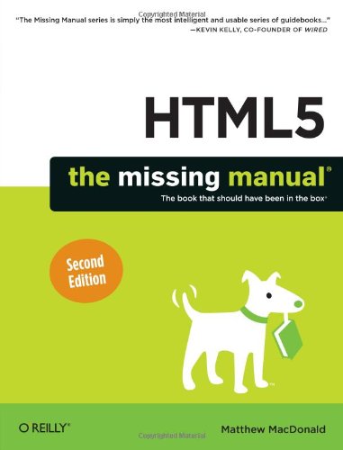 Book Cover HTML5: The Missing Manual (Missing Manuals)