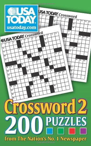Book Cover USA TODAY Crossword 2: 200 Puzzles from The Nations No. 1 Newspaper (USA Today Puzzles)