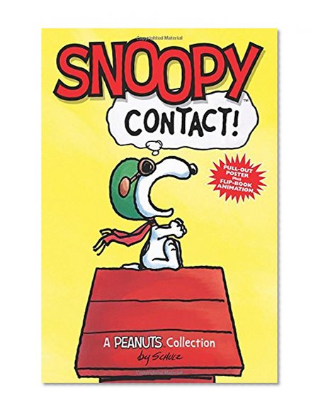 Book Cover Snoopy: Contact!  (PEANUTS AMP! Series Book 5)