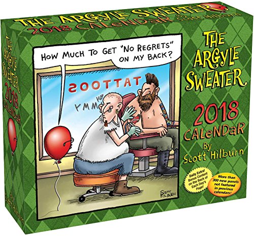 Book Cover The Argyle Sweater 2018 Day-to-Day Calendar